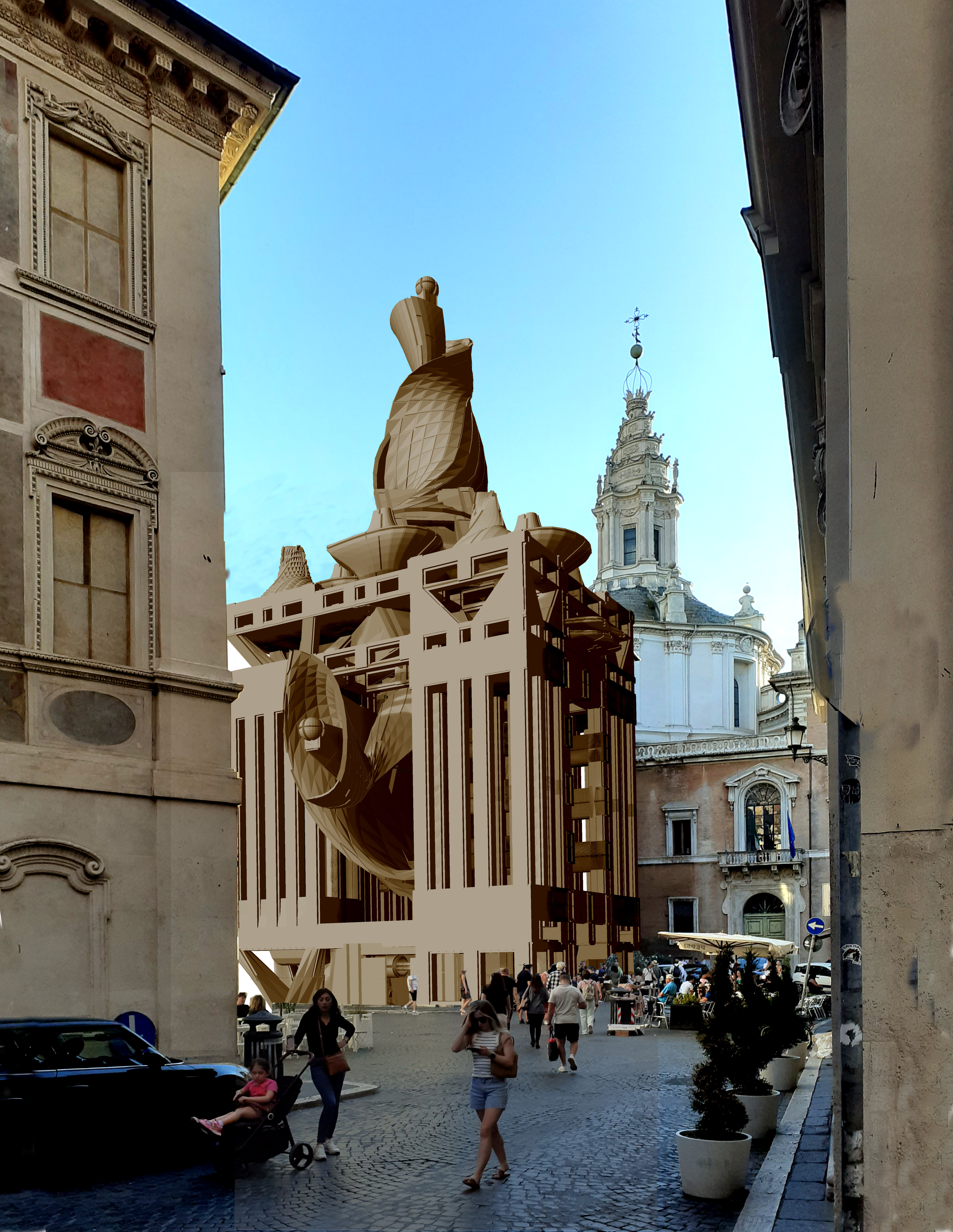 generative baroque architecture Roma